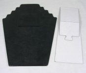Display halsband flera platta med separat pappställ svart