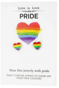 Örhängen Pride regnbåge