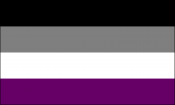 Flagga asexuell