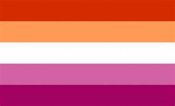 Flagga lesbisk