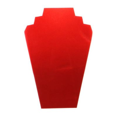 Halsbandsplatta formad för flera större modell röd 1 st