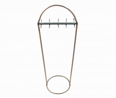 Display halsband hög ”pelare” kopparfärgad 1 st