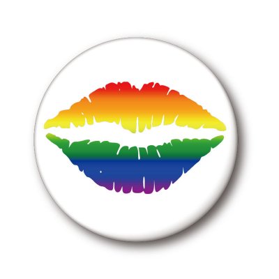 Badge knapp Pride brosch regnbåge