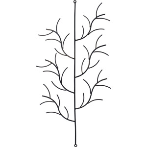 Smyckesträd i smide för väggen 60 cm 1 st