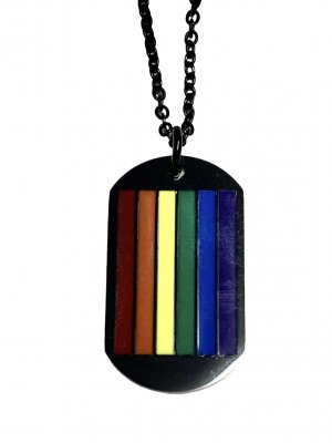 Pride halsband regnbåge