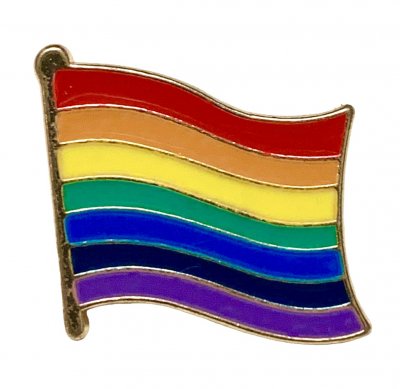 Pride pin regnbåge
